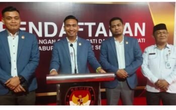 Empat Bakal Calon Bupati dan Wakil Bupati Konsel Dinyatakan KPU Telah Resmi Mendaftar