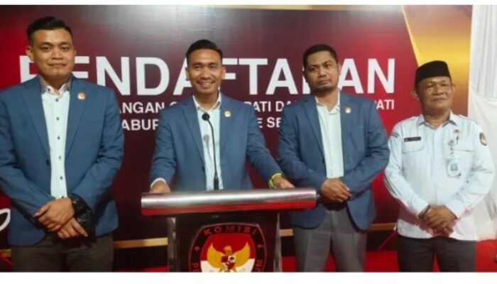 Empat Bakal Calon Bupati dan Wakil Bupati Konsel Dinyatakan KPU Telah Resmi Mendaftar