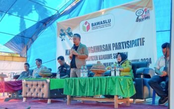 Bawaslu Konsel Selenggarakan Kegiatan Kampung Pengawasan Partisipatif  di Kecamatan Lainea