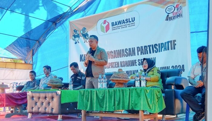 Bawaslu Konsel Selenggarakan Kegiatan Kampung Pengawasan Partisipatif  di Kecamatan Lainea